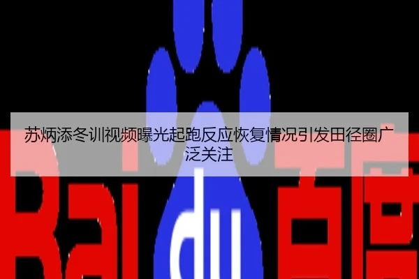 苏炳添冬训视频曝光起跑反应恢复情况引发田径圈广泛关注